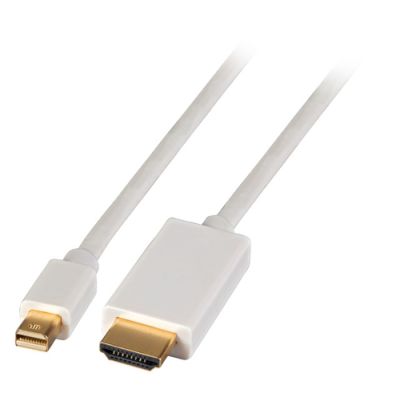 EFB Elektronik K5562.1V2 Videokabel-Adapter 1 m Mini DisplayPort HDMI Weiß