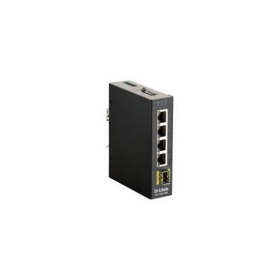 D-Link DIS‑100G‑5SW Unmanaged L2 Gigabit Ethernet (10/100/1000) Schwarz