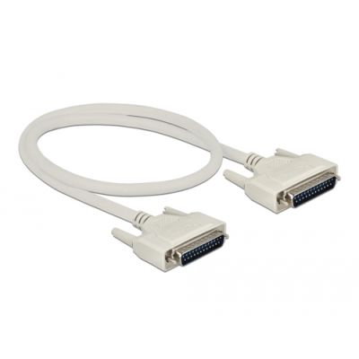 DeLOCK 86908 Serien-Kabel Beige 0,5 m D-Sub 25 Pin