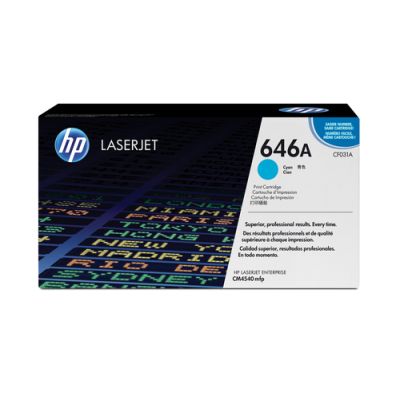 HP 646A Cyan Original LaserJet Tonerkartusche