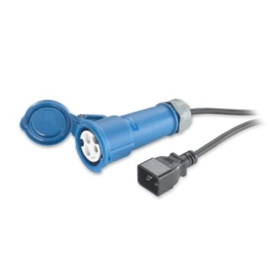 APC EPDU POWER CORD IEC309 16A TO Schwarz 0,5 m C20-Koppler