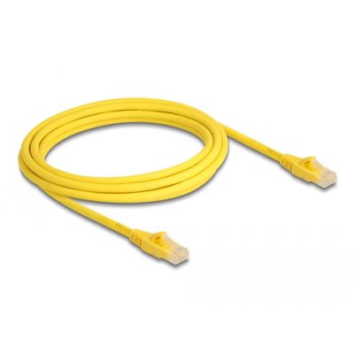 DeLOCK 80103 Netzwerkkabel Gelb 3 m Cat6a U/UTP (UTP)