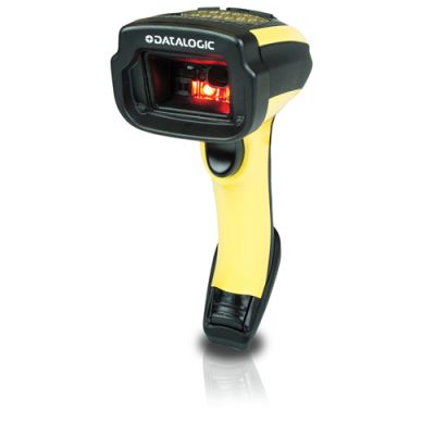 Datalogic PowerScan 95X1 Auto Range Tragbares Barcodelesegerät 1D/2D LED Schwarz, Gelb