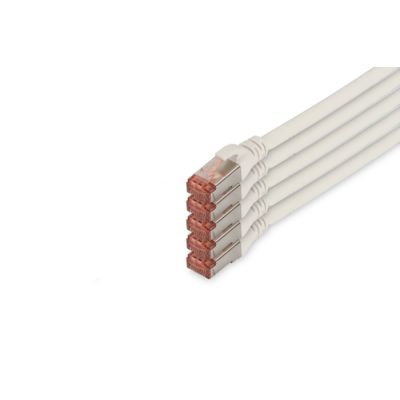 Digitus CAT 6 S/FTP Patchkabel, 5 Stück