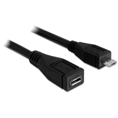DeLOCK 83248 USB Kabel 1 m USB 2.0 Micro-USB B Schwarz
