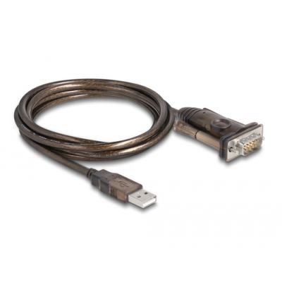 DeLOCK 62646 Serien-Kabel Schwarz 1,5 m USB Typ-A DB-9