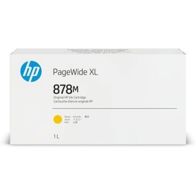 HP 878M Gelb PageWide XL Druckerpatrone (1 Liter)