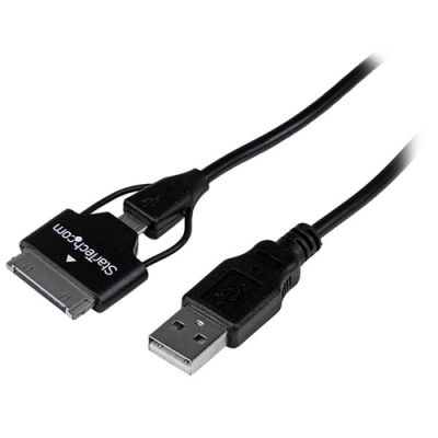 StarTech.com 65cm Samsung Galaxy Tab Dock Connector oder Micro USB auf USB Kabel