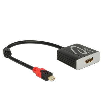 DeLOCK 62735 Videokabel-Adapter 0,2 m Mini DisplayPort HDMI Typ A (Standard) Schwarz
