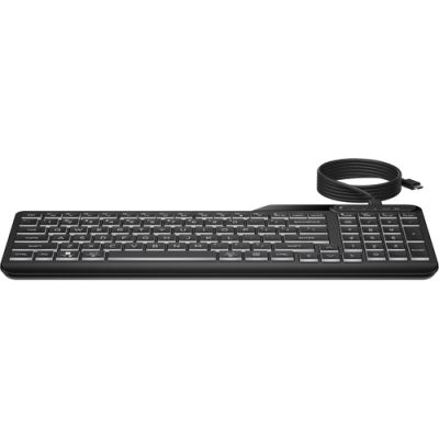 HP 400 Kabelgebundene Tastatur mit Hintergrundbeleuchtung