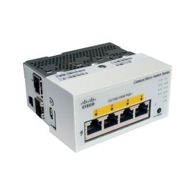 Cisco CMICR-4PC Netzwerk-Switch Managed L2 Gigabit Ethernet (10/100/1000) Power over Ethernet (PoE) Grau