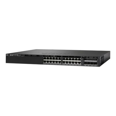 Cisco Catalyst WS-C3650-24TD-L Netzwerk-Switch Managed L3 Gigabit Ethernet (10/100/1000) 1U Schwarz