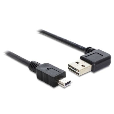 DeLOCK 3m USB 2.0 A - miniUSB m/m USB Kabel USB A Mini-USB A Schwarz