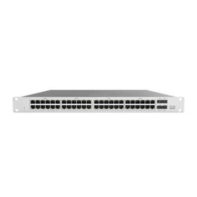 Cisco Meraki MS120-48FP Managed L2 Gigabit Ethernet (10/100/1000) Power over Ethernet (PoE) 1U Grau