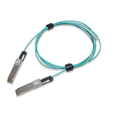 Nvidia MFS1S00-H100V Glasfaserkabel 100 m QSFP56 Blau