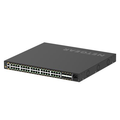 NETGEAR GSM4248P-100EUS Netzwerk-Switch Managed L2/L3/L4 Gigabit Ethernet (10/100/1000) Power over Ethernet (PoE) Schwarz