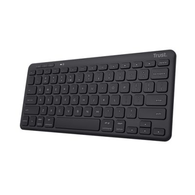 Trust Lyra Tastatur RF Wireless + Bluetooth QWERTY US Englisch Schwarz