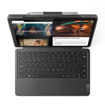 Lenovo ZG38C04503 Tastatur für Mobilgeräte Grau QWERTZ Deutsch