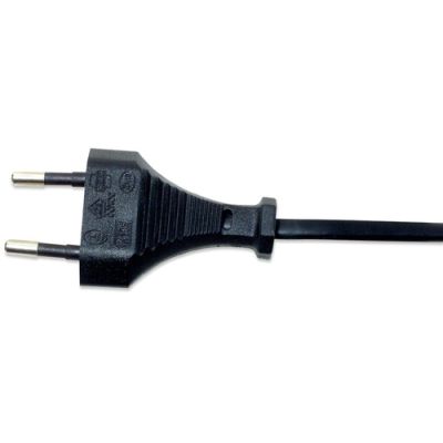 Manhattan Stromkabel, CEE 7/16-Stecker auf C7-Buchse ("Euro 8"), 1,8 m, schwarz