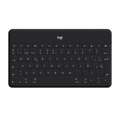 Logitech Keys-To-Go Schwarz Bluetooth QWERTY Spanisch