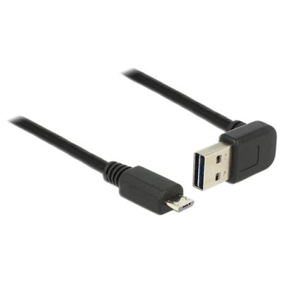 DeLOCK 83538 USB Kabel 5 m USB 2.0 USB A Micro-USB B Schwarz