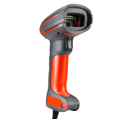 Honeywell Granit 1280i Tragbares Barcodelesegerät Laser Schwarz, Orange