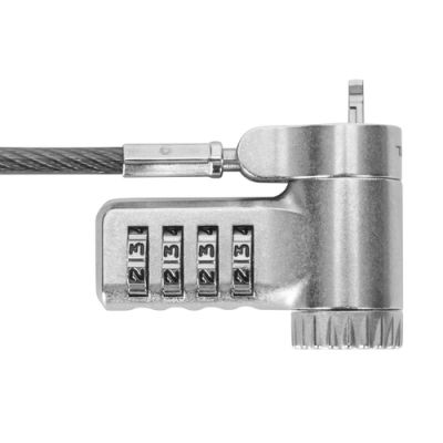 Targus ASP96GLX-S Kabelschloss Silber 2 m