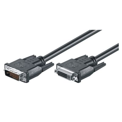 M-Cab DVI-D Verlängerungskabel - St/Bu - 2.0m - 24+1, Dual Link