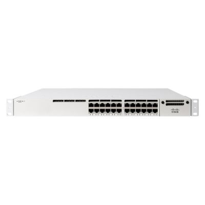 Cisco Meraki MS390-24P-HW Netzwerk-Switch Managed L3 Gigabit Ethernet (10/100/1000) Power over Ethernet (PoE) 1U Weiß