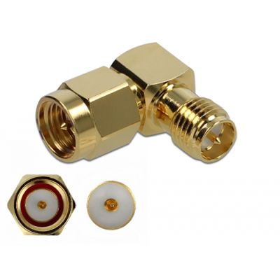 DeLOCK 89955 Drahtverbinder SMA, RP-SMA Gold