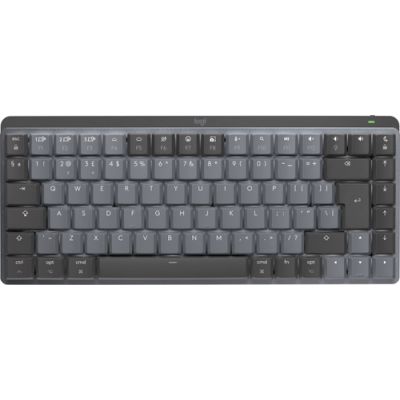 Logitech MX Mini Mechanical for Mac Tastatur Bluetooth QWERTY UK Englisch Graphit, Grau