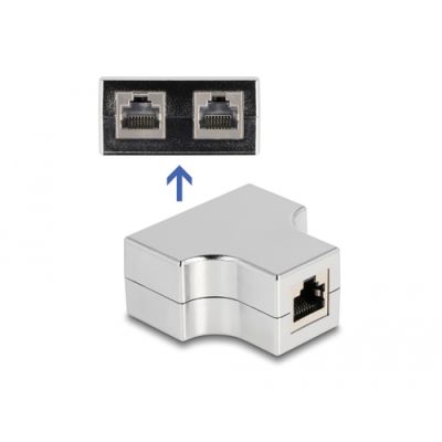 DeLOCK 87860 Drahtverbinder RJ45 Silber