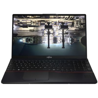Fujitsu LIFEBOOK E5512A Laptop 39,6 cm (15.6") Full HD AMD Ryzen™ 5 PRO 5675U 8 GB DDR4-SDRAM 256 GB SSD Wi-Fi 6E (802.11ax) Windows 11 Pro Schwarz
