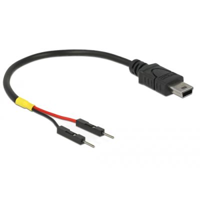 DeLOCK 85412 USB Kabel 0,1 m Mini-USB B Schwarz