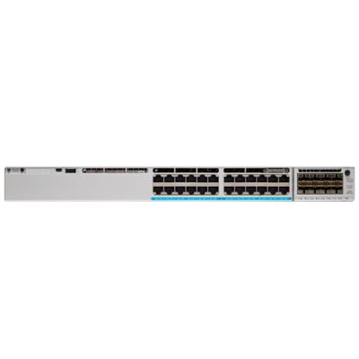 Cisco 9300 Managed L2/L3 Gigabit Ethernet (10/100/1000) Power over Ethernet (PoE) 1U Grau