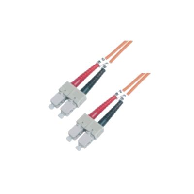 M-Cab 7000814 Glasfaserkabel 2 m SC OM2 Mehrfarbig, Orange