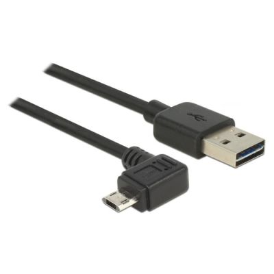 DeLOCK 83854 USB Kabel 3 m USB 2.0 USB A Micro-USB B Schwarz