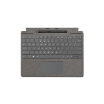 Microsoft Surface Pro Signature Keyboard with Slim Pen 2 Platin Microsoft Cover port AZERTY Französisch