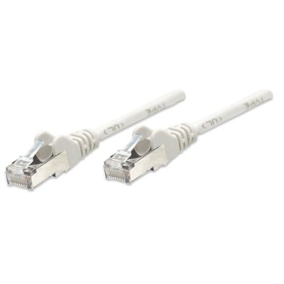 Intellinet Netzwerkkabel, Cat5e, SF/UTP, CCA, Cat5e-kompatibel, RJ45-Stecker/RJ45-Stecker, 20,0 m, grau