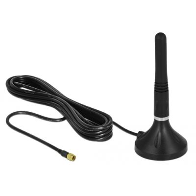 DeLOCK 12585 Netzwerk-Antenne Omnidirektionale Antenne SMA 3 dBi