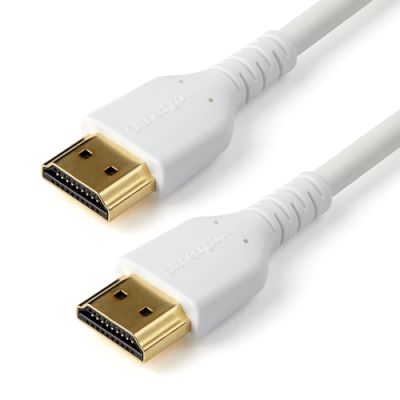 StarTech.com 2m Premium Zertifiziertes HDMI 2.0 Kabel mit Ethernet - High Speed UHD 4K 60Hz HDR - Robustes M/M HDMI Verbindungsabel mit Aramidfaser - TPE - Für UHD Monitoren/TVs/Displays