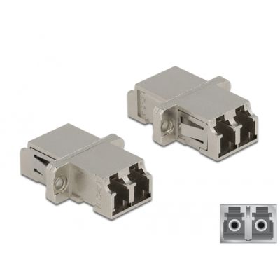 DeLOCK 86874 LWL-Steckverbinder LC Silber
