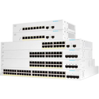 Cisco CBS220-8FP-E-2G-EU Netzwerk-Switch Managed L2 Gigabit Ethernet (10/100/1000) Power over Ethernet (PoE) Weiß