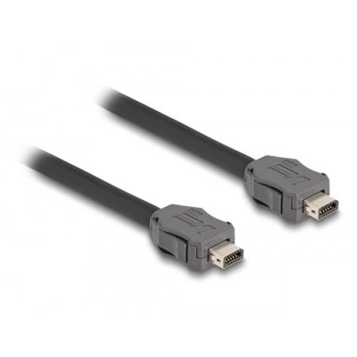 DeLOCK 82026 Netzwerkkabel Schwarz 30 m Cat7 S/FTP (S-STP)