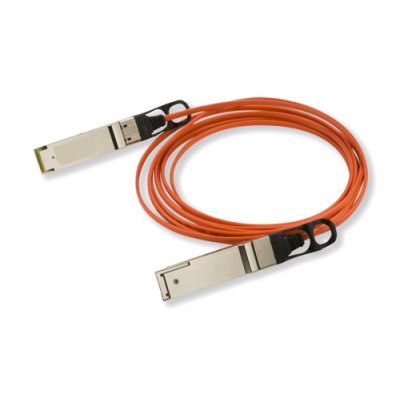 HPE DC 40G QSFP+to QSFP+7m AOC Glasfaserkabel Orange