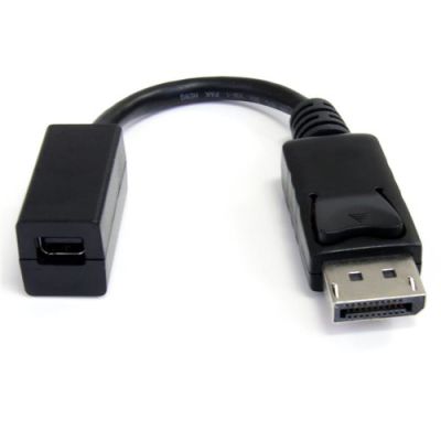 StarTech.com 15cm DisplayPort auf Mini DisplayPort Kabel - 4K x 2K UHD Video - DisplayPort Stecker auf Mini DisplayPort Buchse Adapter Kabel - DP auf mDP 1.2 Monitor Verlängerungskabel