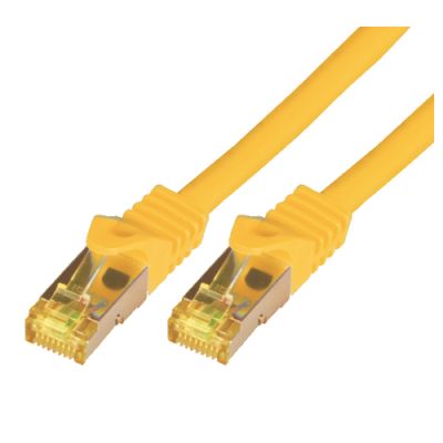 M-Cab 30m Cat7 Netzwerkkabel Gelb S/FTP (S-STP)