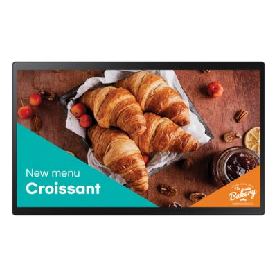 Samsung LH24QBCTBGCXEN Signage-Display Digital Signage Flachbildschirm 60,5 cm (23.8") LED WLAN 250 cd/m² Full HD Schwarz Touchscreen Eingebauter Prozessor Tizen 16/7
