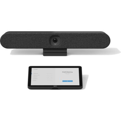 Logitech Rally Bar Huddle + Tap IP Videokonferenzsystem 6 Person(en) Ethernet/LAN Gruppen-Videokonferenzsystem