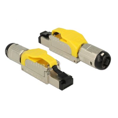 DeLOCK 86287 Drahtverbinder RJ-45 Silber, Gelb